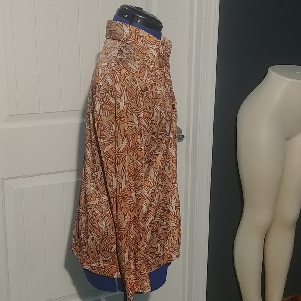 Fall Inspired Button Up Blouse - image 3